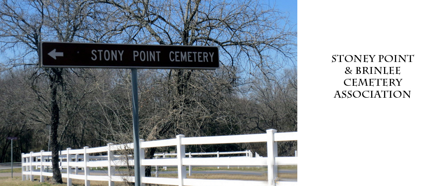 Stoney Point Brinlee Cemetery News and Events